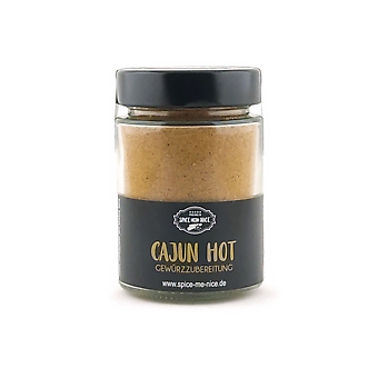 Cajun Hot Gewürzzubereitung 65 g Glas